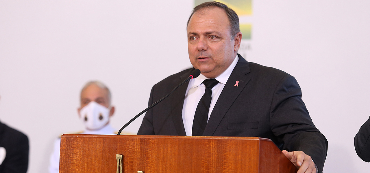 General Eduardo Pazuello, ministro da Saúde