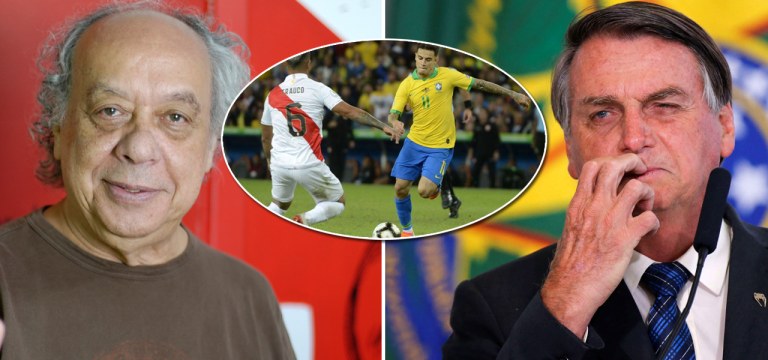 José Trajano e Jair Bolsonaro