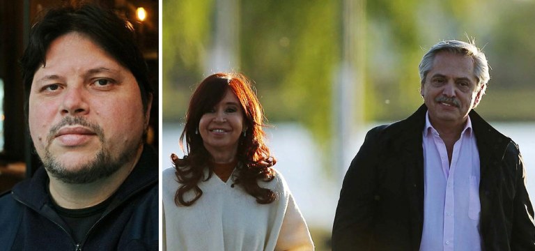 Rogério Tomaz - Cristina Kirchner - Alberto Fernández