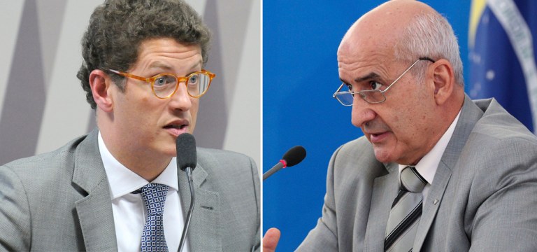 Ricardo Salles e Luiz Eduardo Ramos