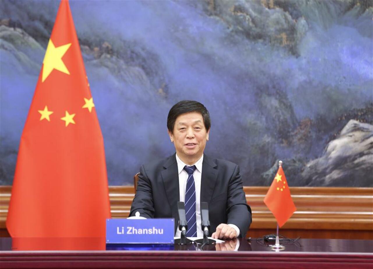 Li Zhanshu, chefe do Legislativo chinês