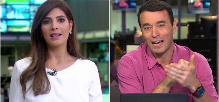 Andreia Sadi e André Rizeki