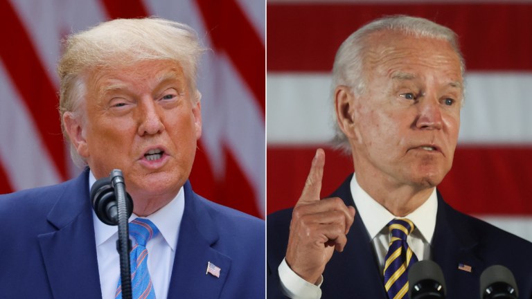 Donald Trump e Joe Biden