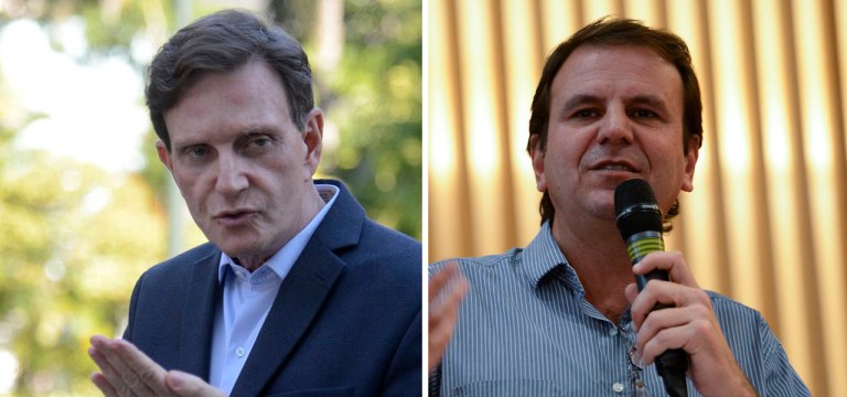 Eduardo Paes e Marcelo Crivella.