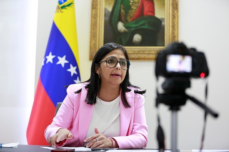 Delcy Rodríguez, vice-presidente da Venezuela