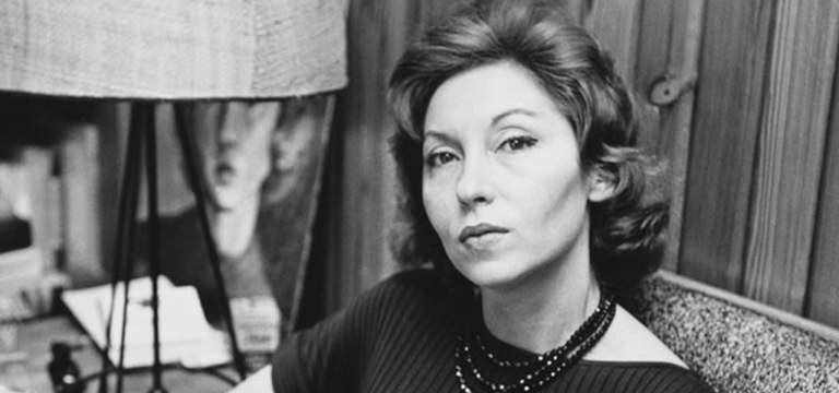 A escritora brasileira Clarice Lispector