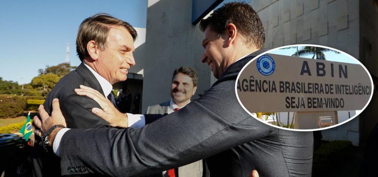 Jair Bolsonaro e Alexandre Ramagem Rodrigues