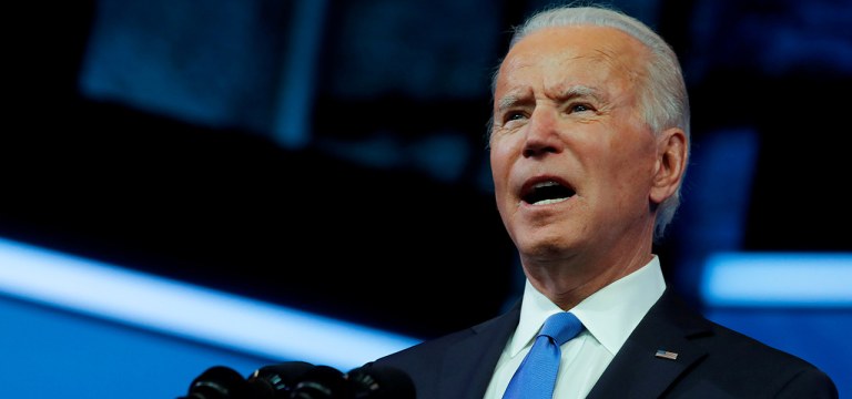 Presidente eleito dos EUA, Joe Biden