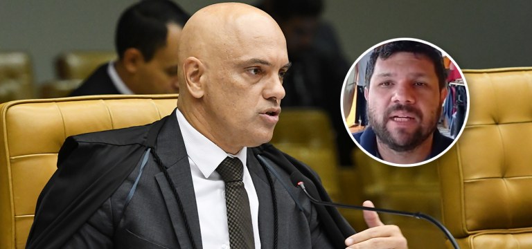 Alexandre de Moraes e Oswaldo Eustáquio