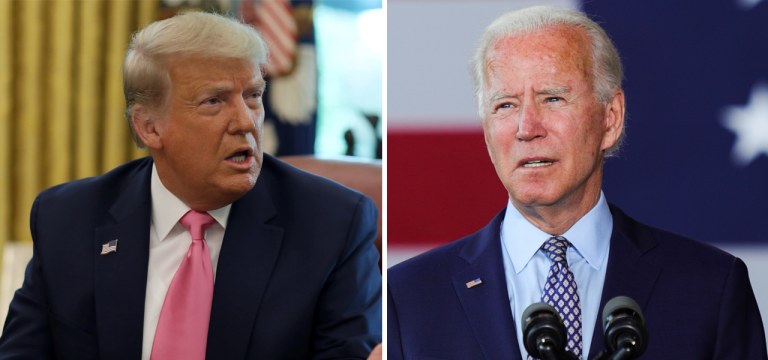 Trump e Biden