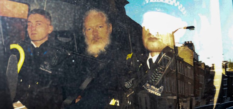 O fundador do WikiLeaks, Julian Assange
