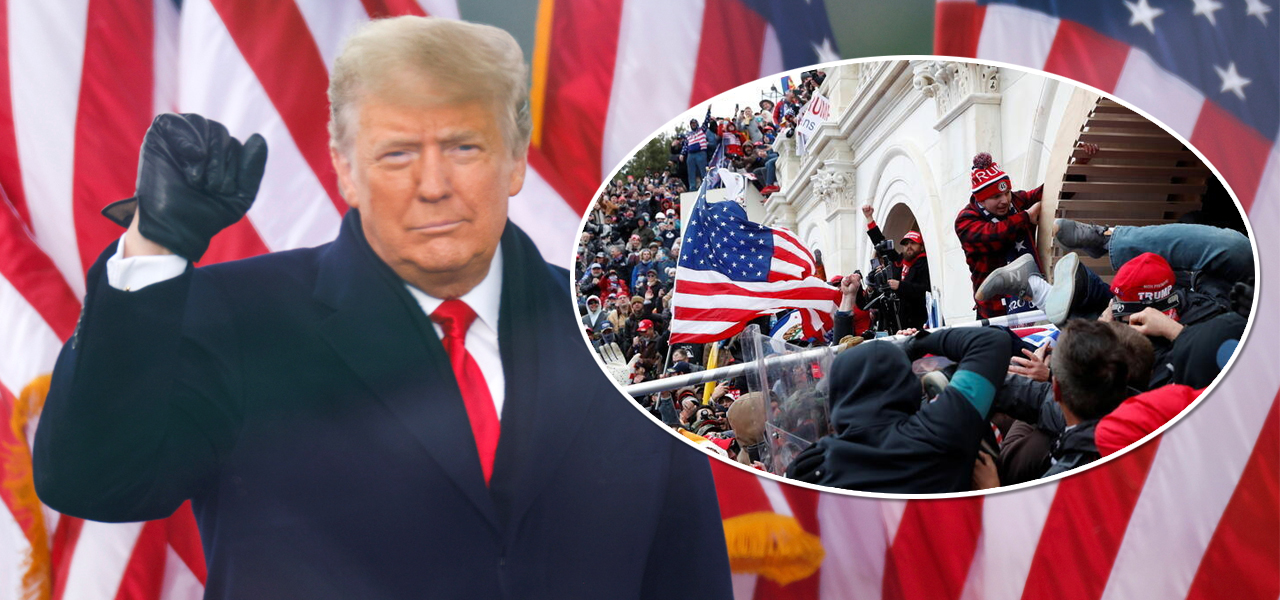 Donald Trump e invasão do Capitólio por apoiadores de Trump