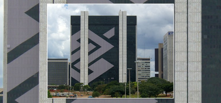 Edifício sede do Banco do Brasil, em Brasília.