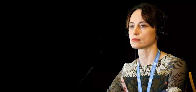 Alena Douhan, relatora especial da ONU sobre o impacto negativo das medidas coercitivas unilaterais nos direitos humanos