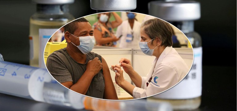 País precisa aumentar o ritmo de vacinação contra a Covid-19