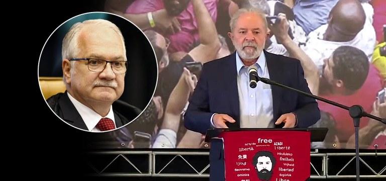 Lula e Edson Fachin