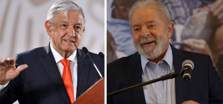 Andrés Manuel López Obrador e Lula