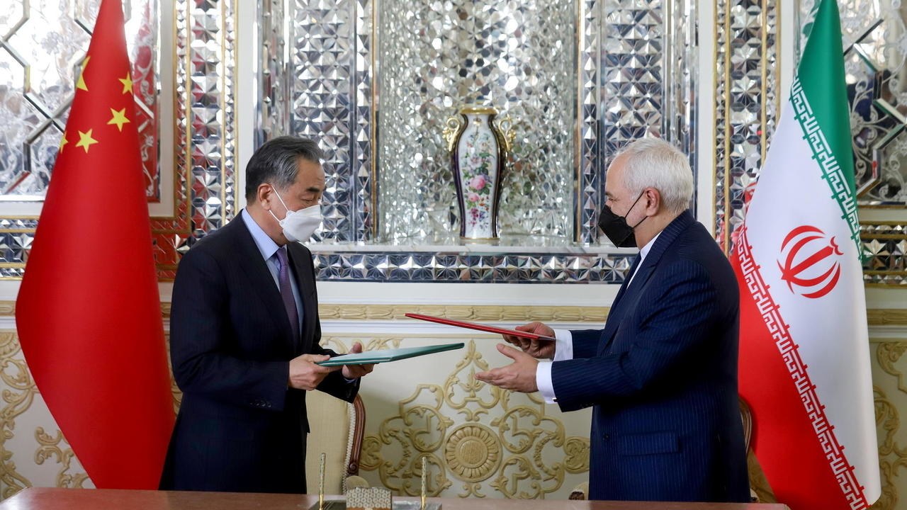 Wang Yi e Mohammad Javad Zarif