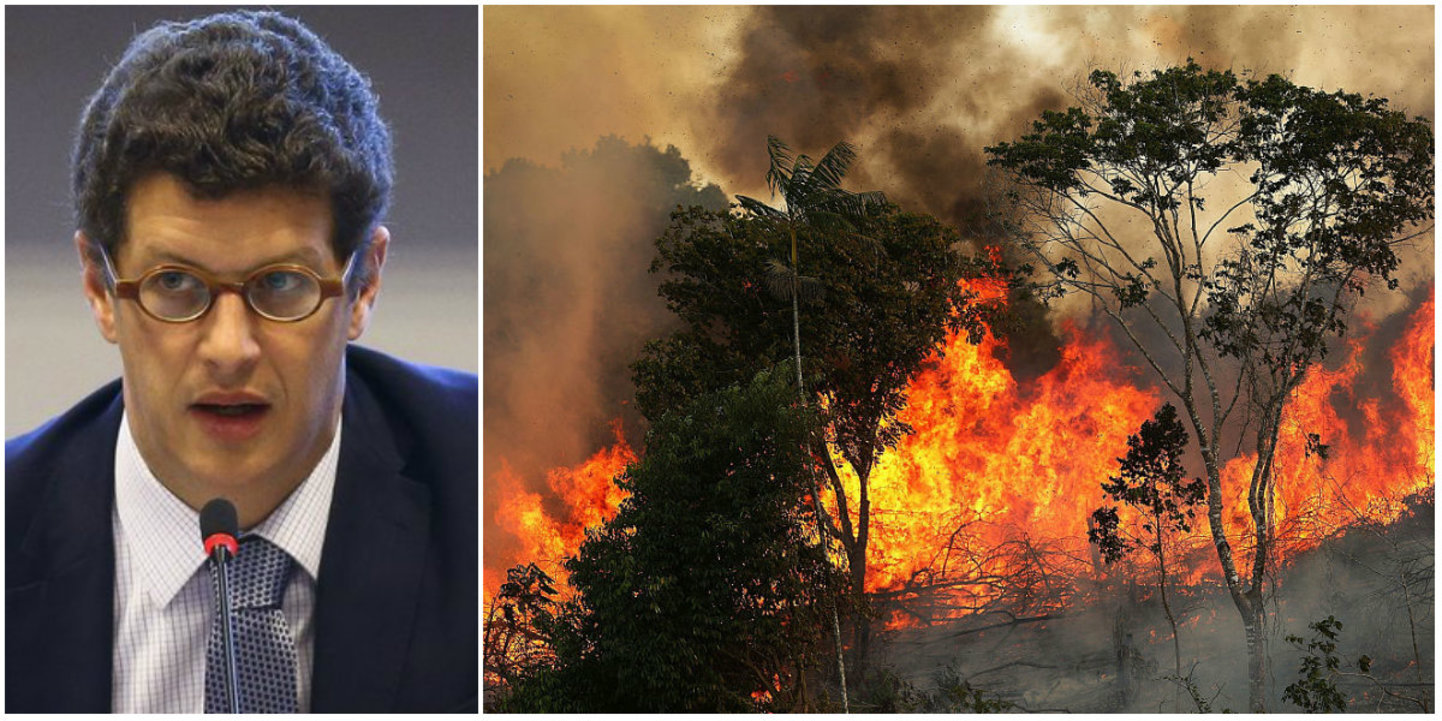 Ministro Ricardo Salles comenta incêndios na Austrália