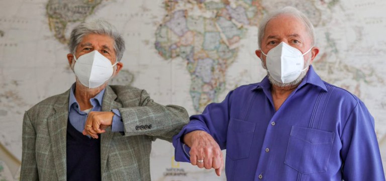 Lula e Celso Amorim