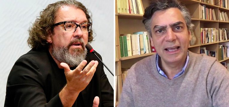 Antônio Carlos de Almeida Castro, o Kakay, e o jornalista Diogo Mainardi