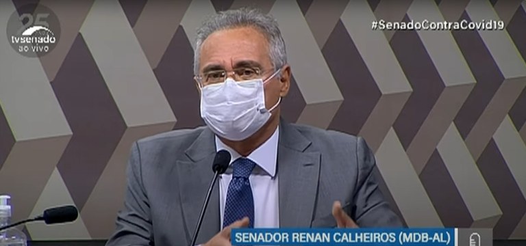 Senador Renan Calheiros (MDB-AL)