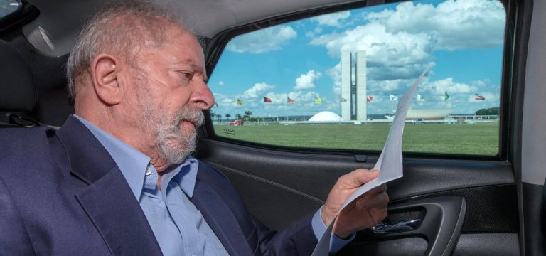 Ex-presidente Lula em Brasília