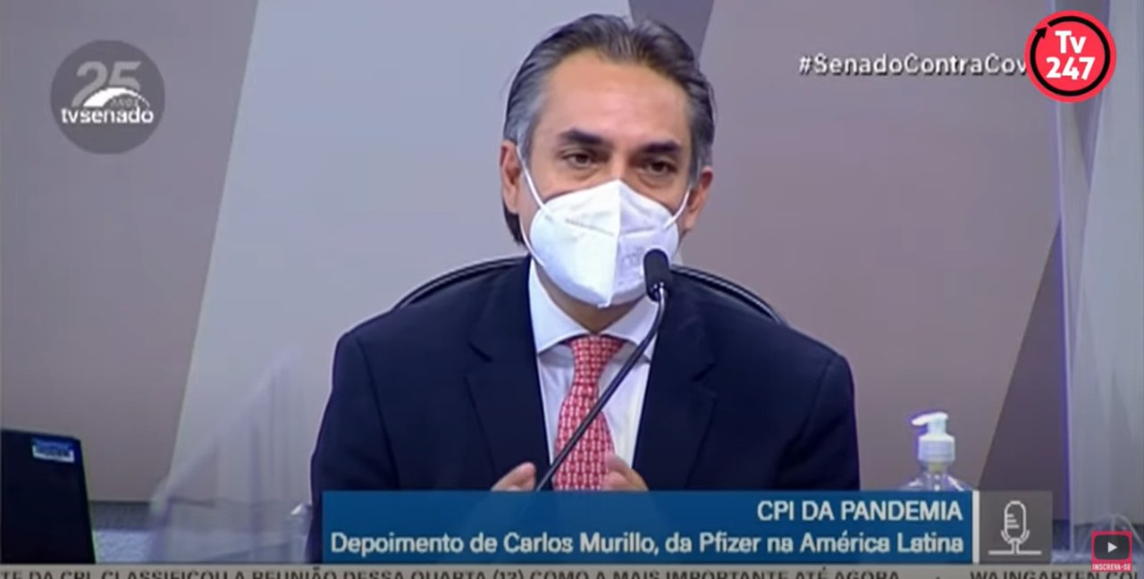 Gerente-geral da Pfizer na América Latina, Carlos Murillo