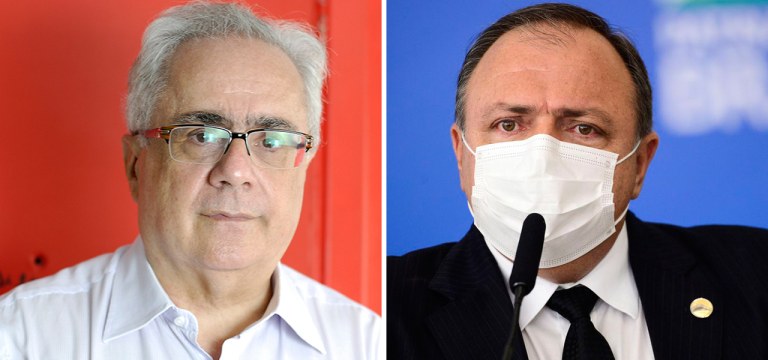 Luís Nassif e Eduardo Pazuello