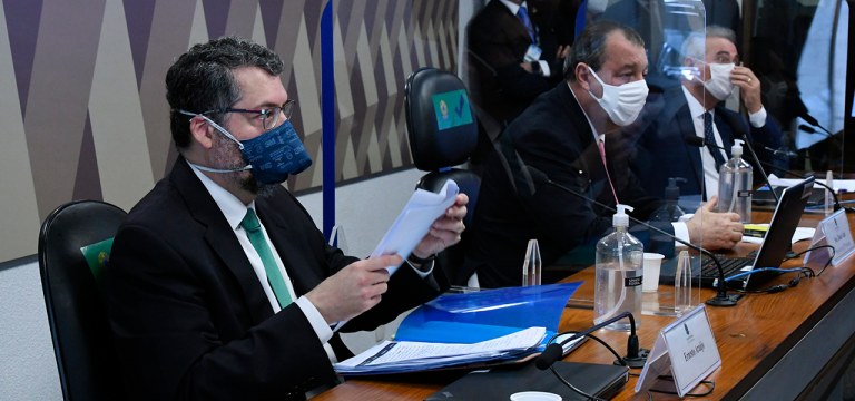 Ex-chanceler Ernesto Araújo