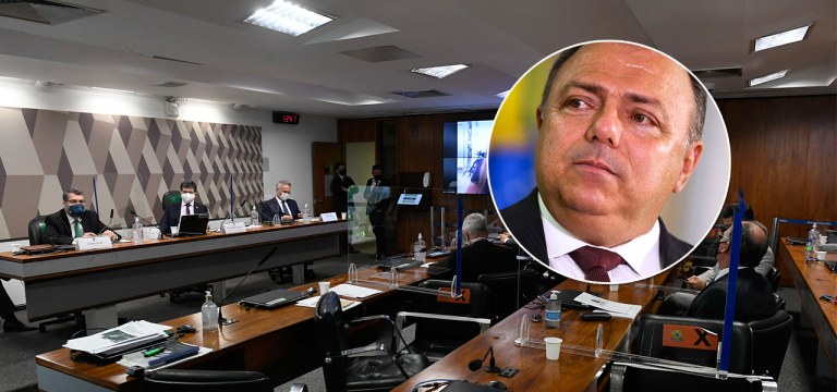 Eduardo Pazuello na CPI da Covid
