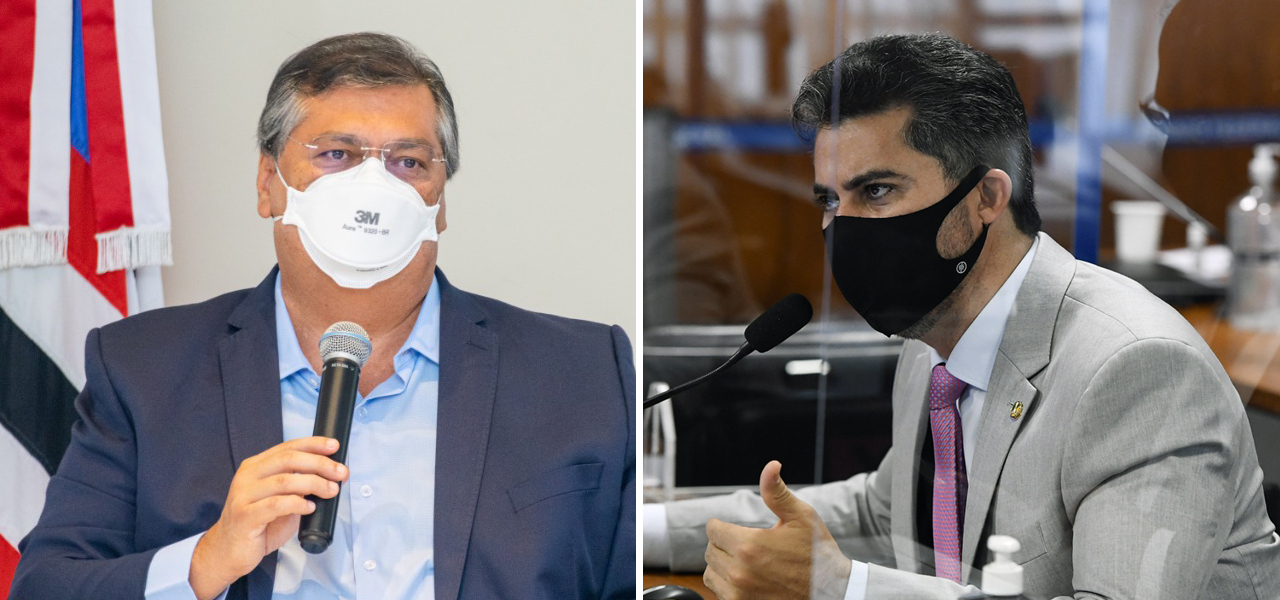Flávio Dino e Marcos Rogério