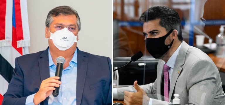 Flávio Dino e Marcos Rogério