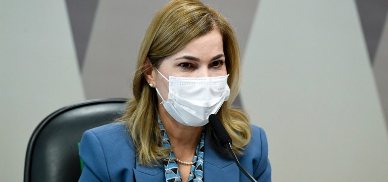 Secretária de Gestão do Trabalho e da Educação do Ministério da Saúde, Mayra Pinheiro