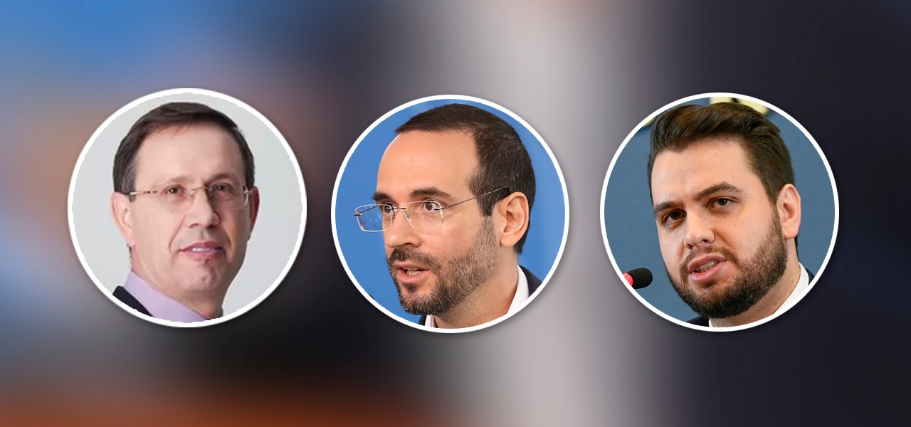 Carlos Wizard, Arthur Weintraub e Filipe G. Martins
