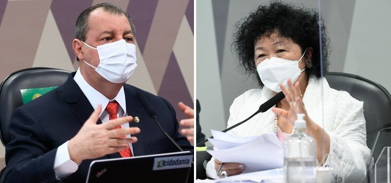 Omar Aziz e Nise Hitomi Yamaguchi