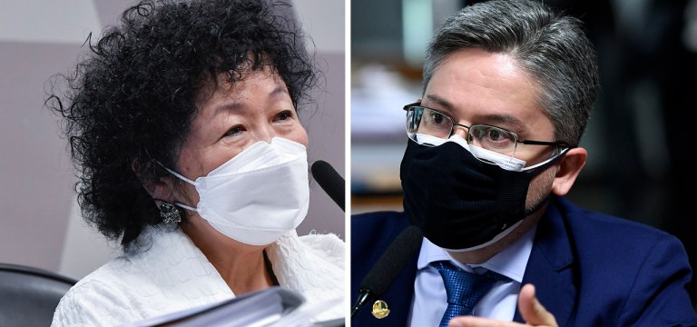 Nise Yamaguchi e Alessandro Vieira