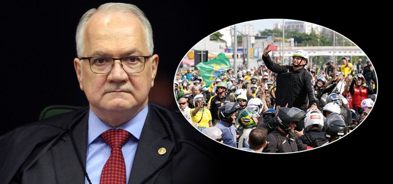 Edson Fachin e Jair Bolsonaro