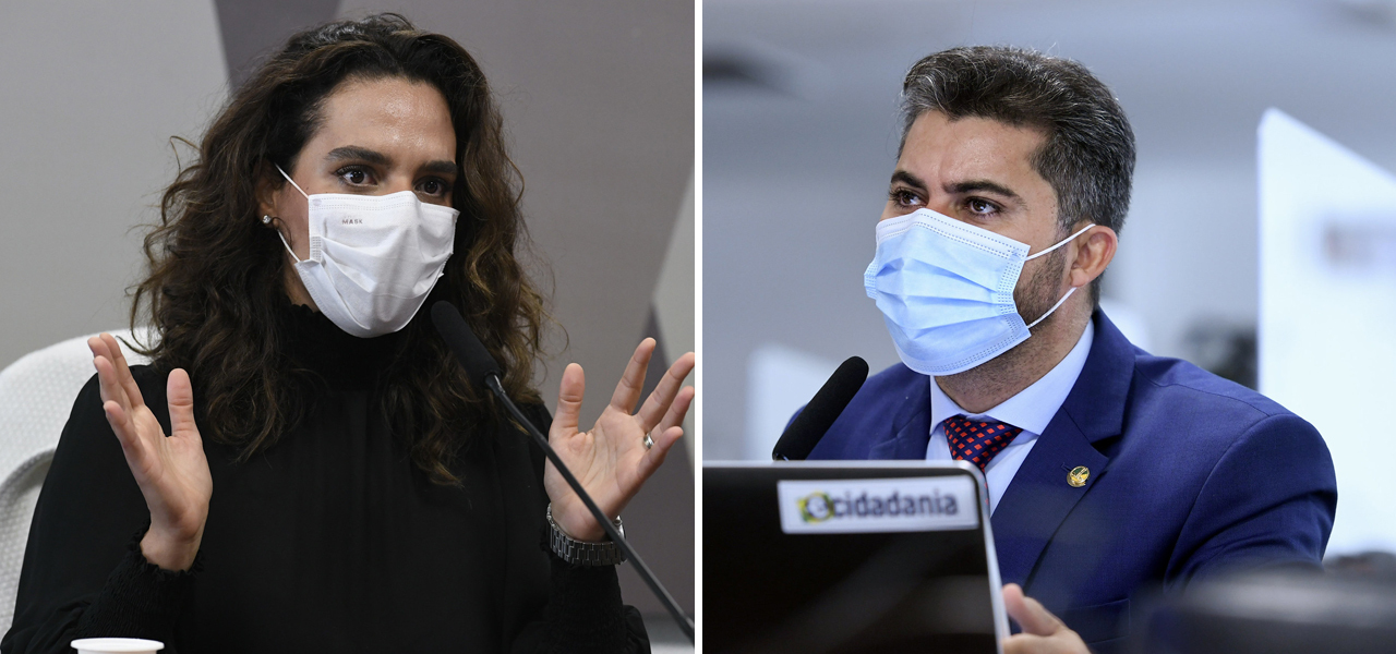 Luana Araújo e Marcos Rogério