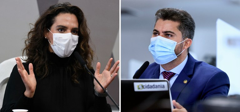 Luana Araújo e Marcos Rogério