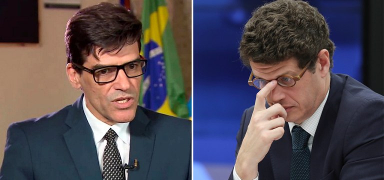 Delegado Alexandre Saraiva e Ricardo Salles