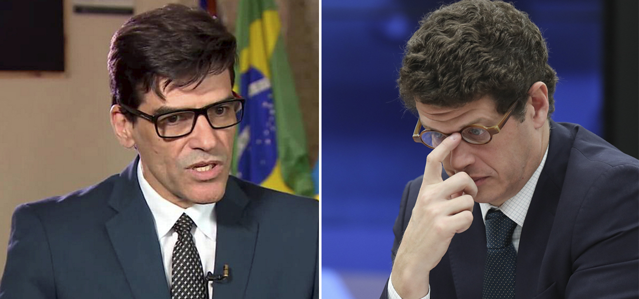 Delegado Alexandre Saraiva e Ricardo Salles
