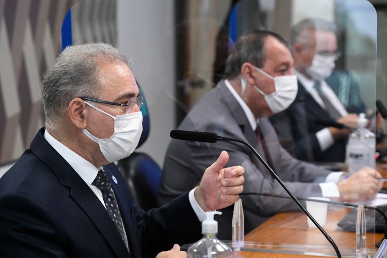 Ministro Marcelo Queiroga presta novo depoimento à CPI da Covid