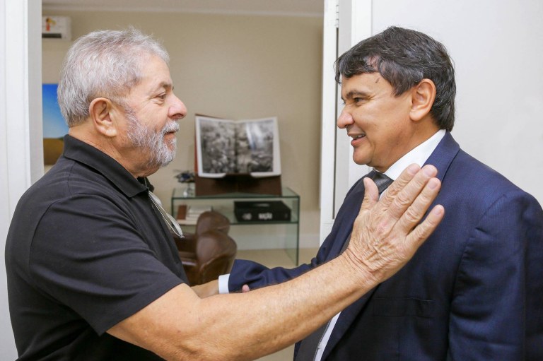 Ex-presidente Lula e o governador do Piauí, Wellington Dias