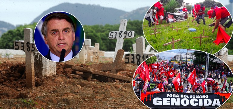 Brasil chega aos 500 mil mortos pela Covid-19 com um governo negacionista e vacinação atrasada