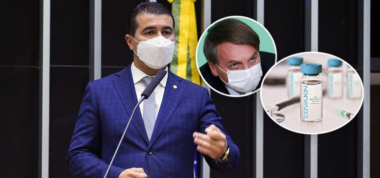 Luis Miranda e Jair Bolsonaro / Covaxin