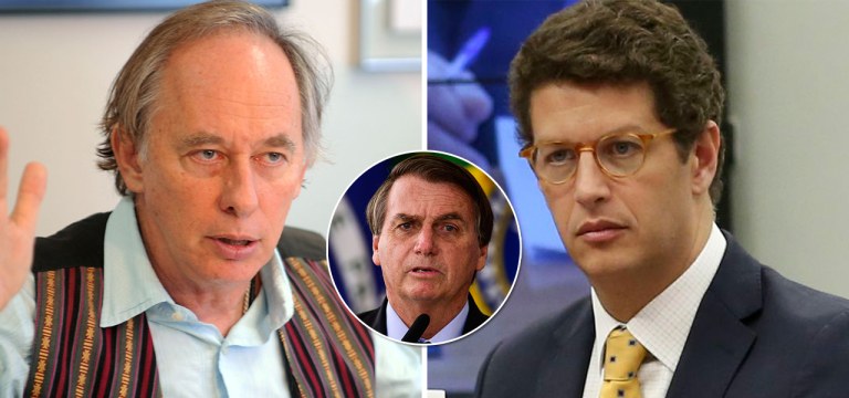 Carlos Minc, Jair Bolsonaro e Ricardo Salles