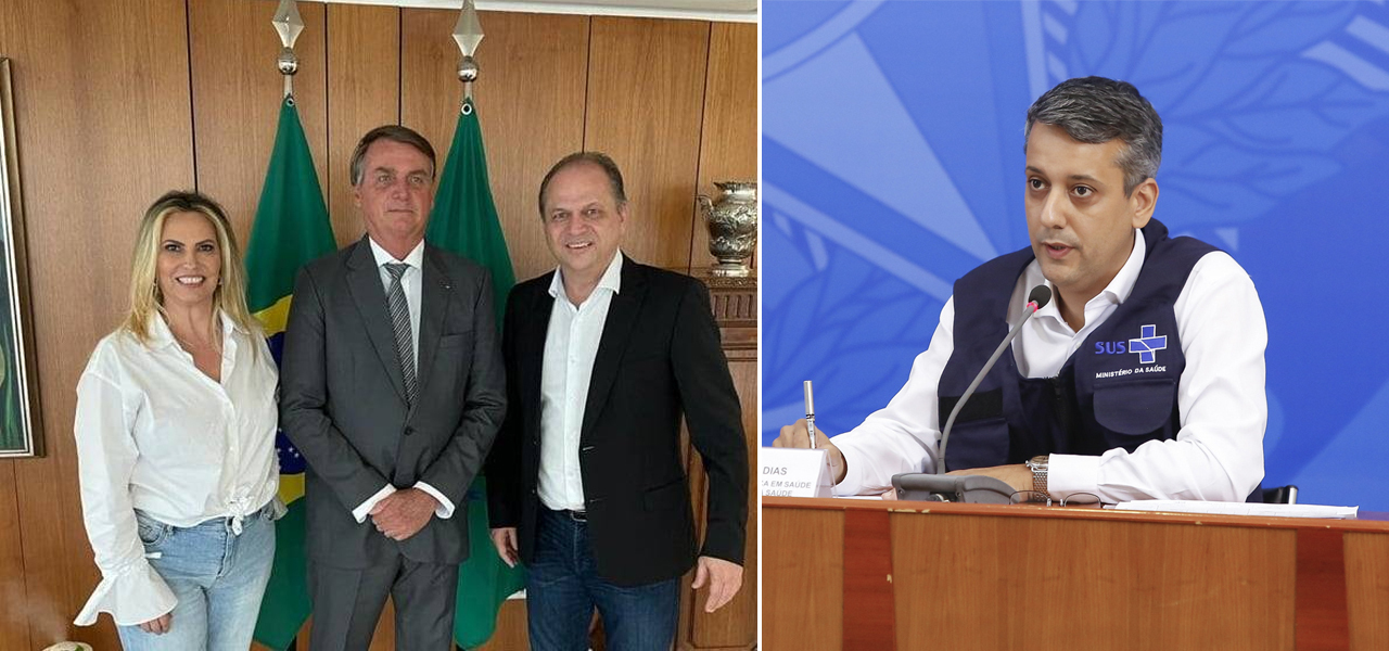 Cida Borghetti, Bolsonaro, Ricardo Barros e Roberto Dias
