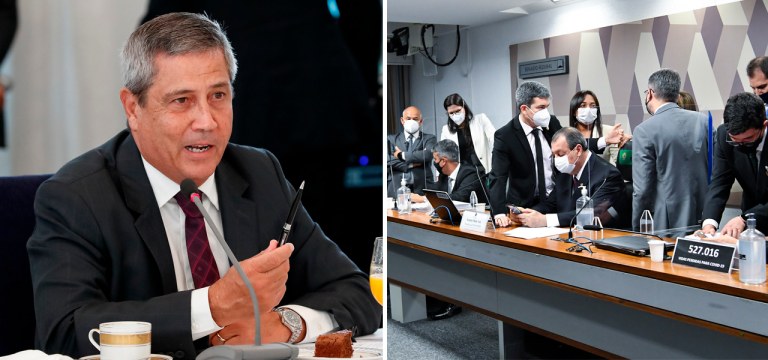 Ministro Braga Netto e a CPI da Covid