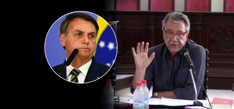Jair Bolsonaro e José Luís Fiori